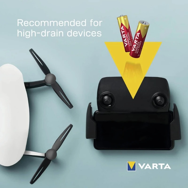 باتری قلمی آلکالاین وارتا مدل Longlife Max Power